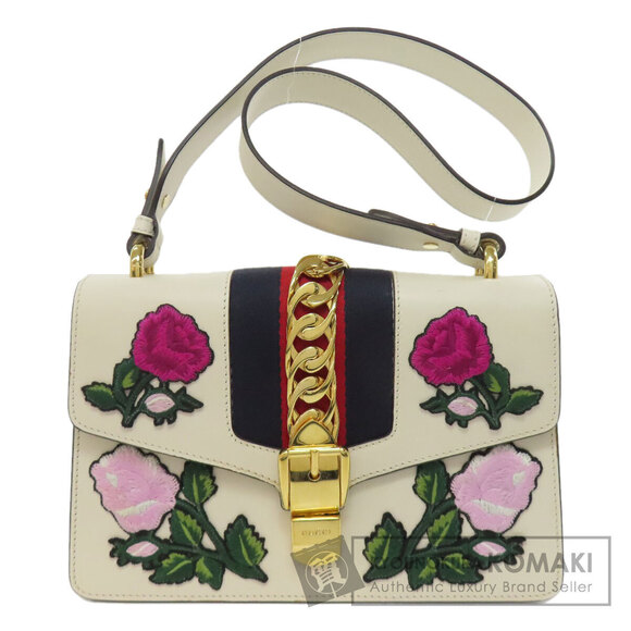 Gucci Handbags - Gucci Sylvie Leather Shoulder Bag
